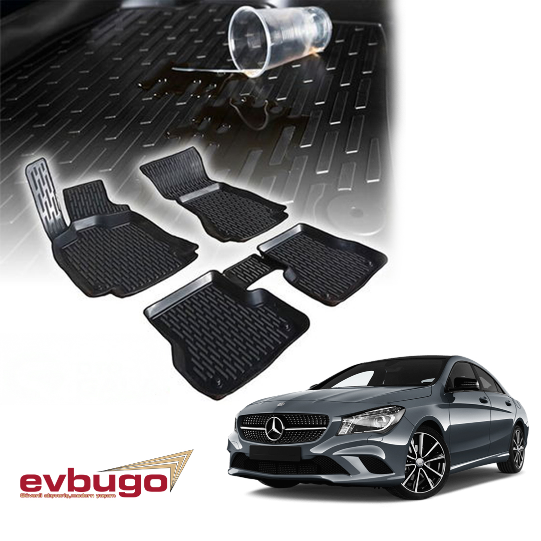 3D PASPAS SİYAH MERCEDES CLA SERİSİ W118 2018++